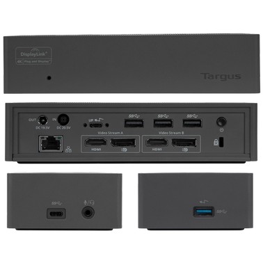 TARGUS DOCK190APZ-80 UNIVERSAL DOCKING USB TYPE C/A